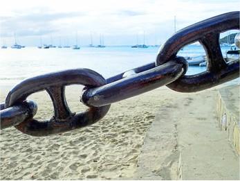 large steel marine stud link anchor chain u2 u3 grade