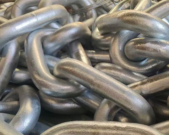 stud link anchor chain for ship