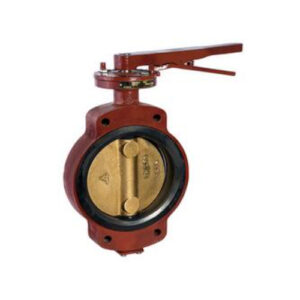 marine bronze center spiral manual butterfly valve type a