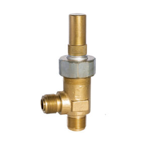 marine male thread bronze angle liquid safety valve