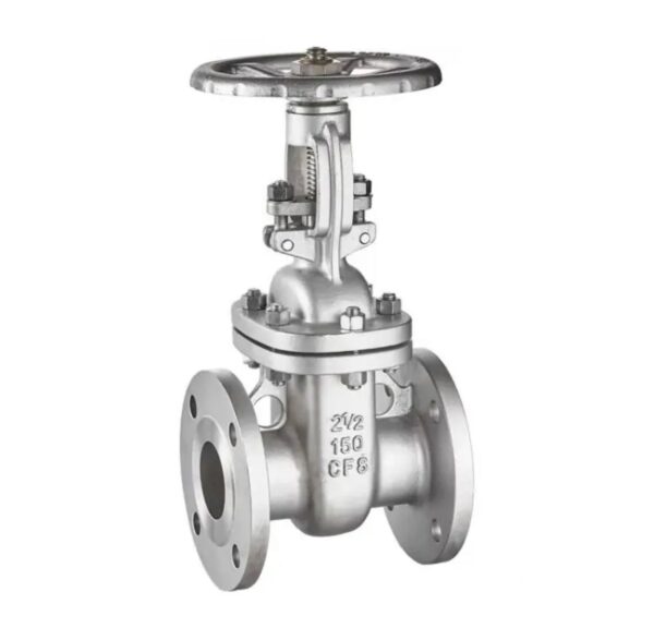 api 600 marine gate valve white background