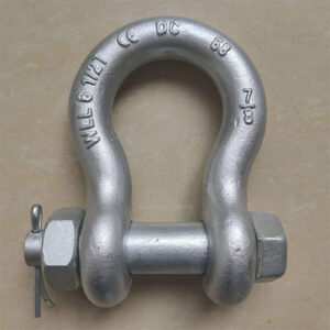 bolt type anchor shackle
