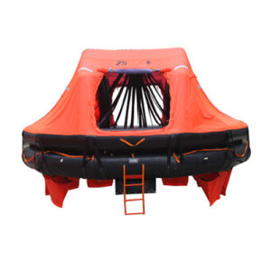 adl davit launched inflatable liferaft