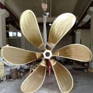 marine 6 blade propeller