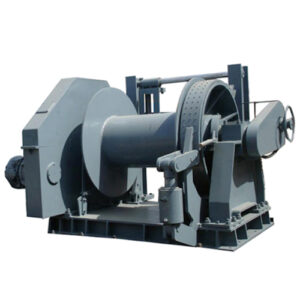 marine hydraulic towing winch