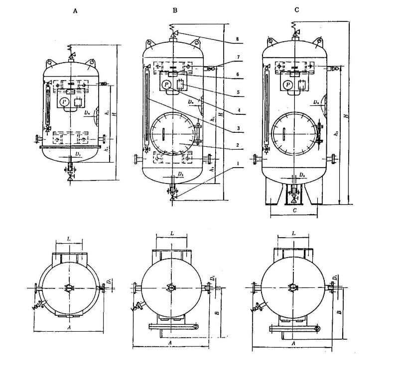 ylg series pressure water tank