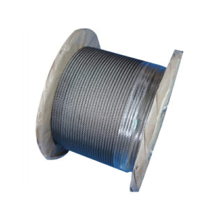 7x7 marine grade stainless steel cable