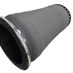 large diameter flange type rubber hose
