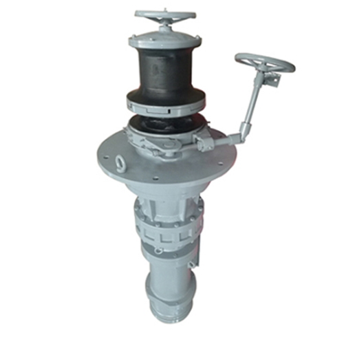 marine hydraulic anchor capstan