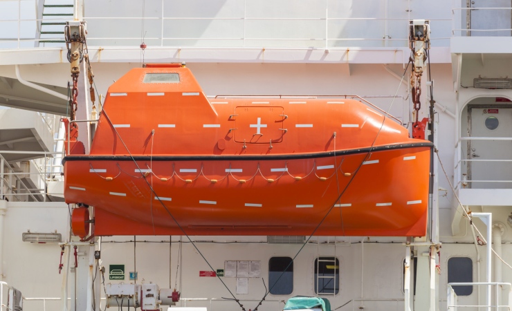 enclosed lifeboat from Zava Marine